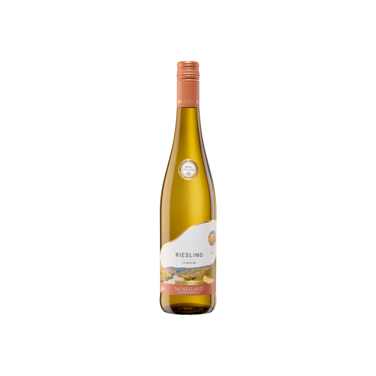 Moselland Steillage Riesling-Hochgewächs feinherb 0,75l