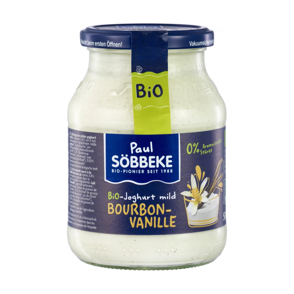 Bio Söbbeke Vanille Joghurt 3,8%500g MW