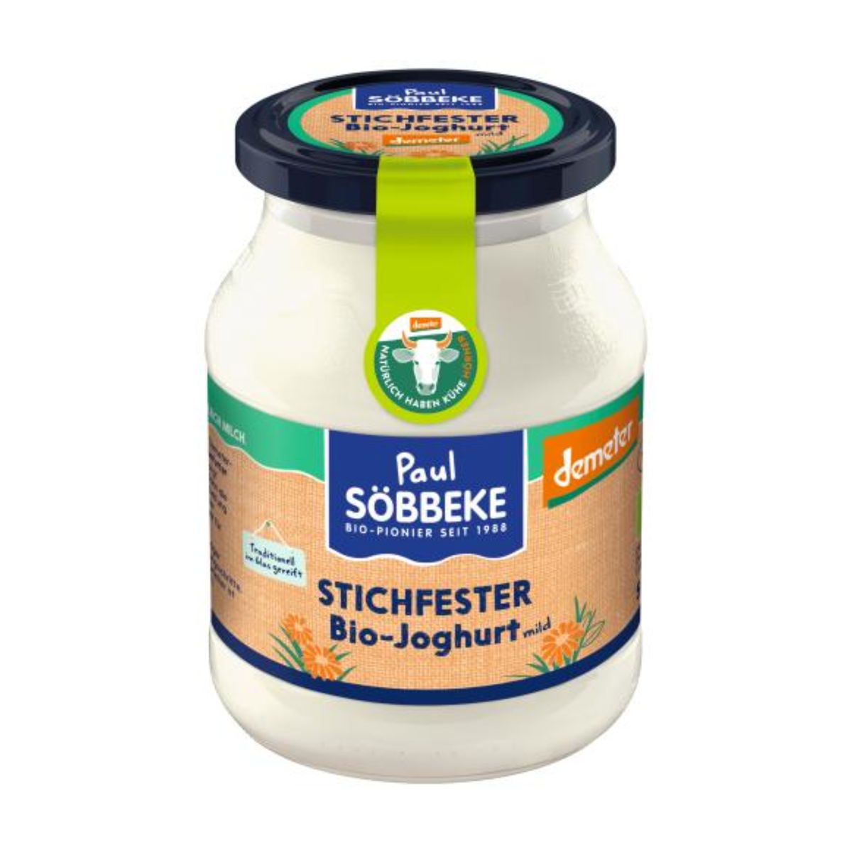 Demeter Söbbeke Joghurt mild stichfest 3,8% 500g MW