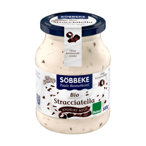 Bio Söbbeke Stracciatella Joghurt cremig mild 7,5% 500g MW
