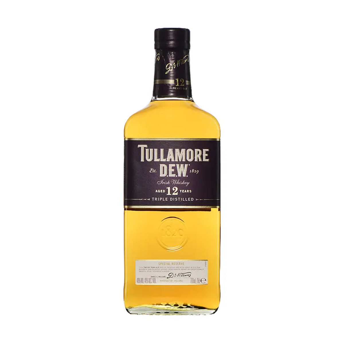 Tullamore Dew Irish Whiskey 12 Years Old Special Reserve 40% im Gescchenkkarton 0,7l