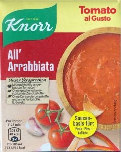 Knorr Tomato al Gusto Arrabiata 370g