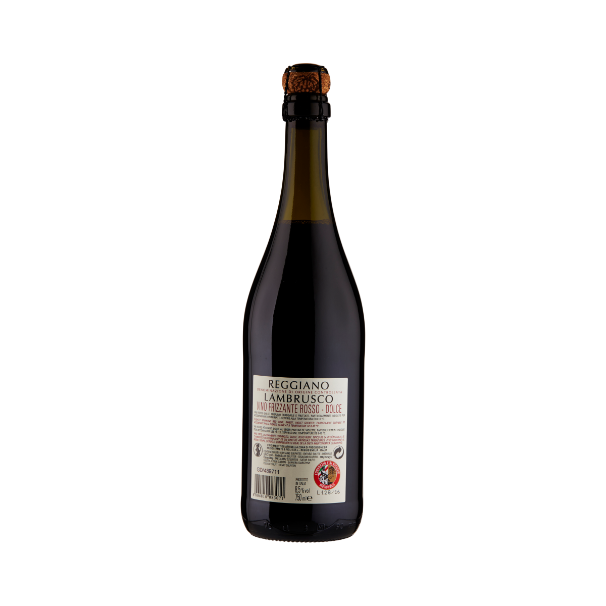 Medici Lambrusco Reggiano Rosso Frizzante dolce DOC 0,75l