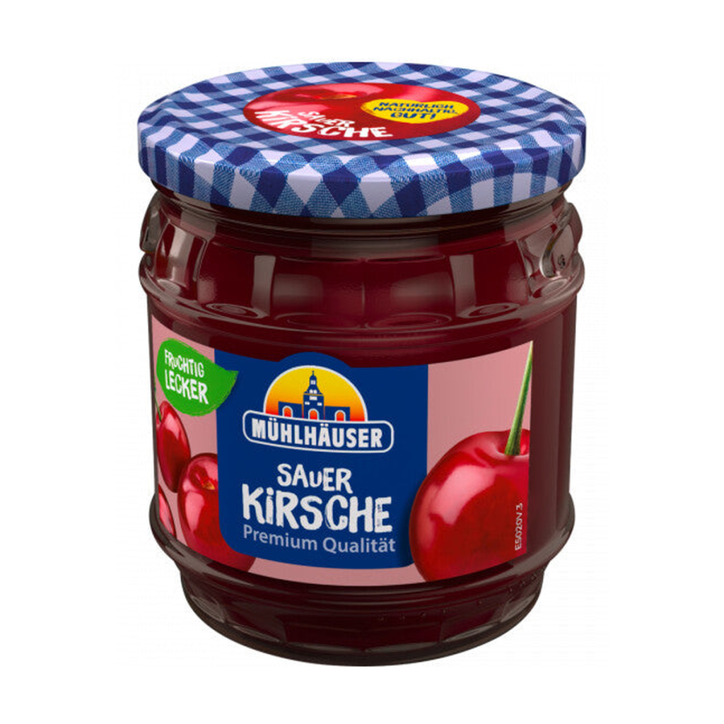Mühlhäuser Sauerkirschkonfitüre Extra 50%Frucht 450g
