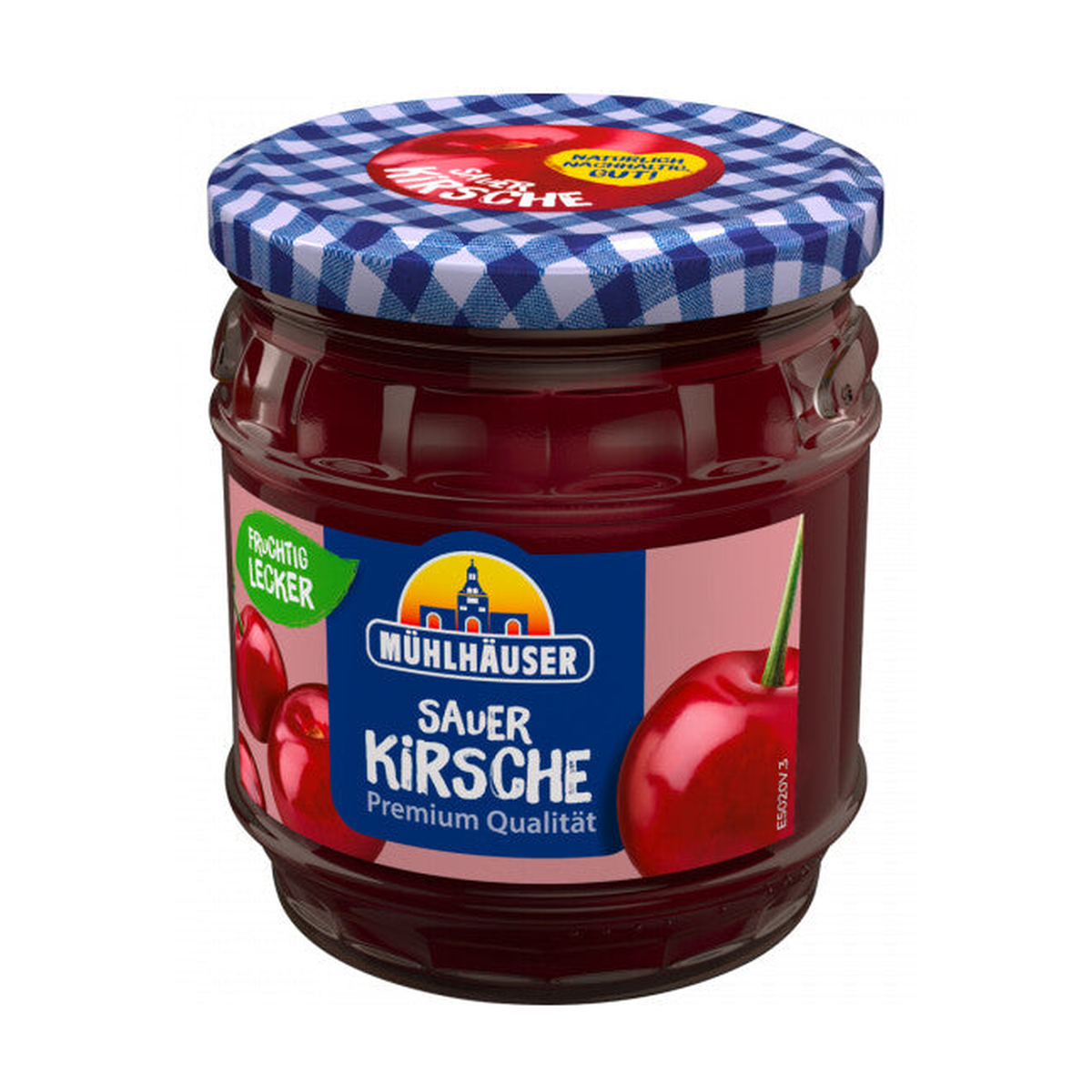 Mühlhäuser Sauerkirschkonfitüre Extra 50%Frucht 450g