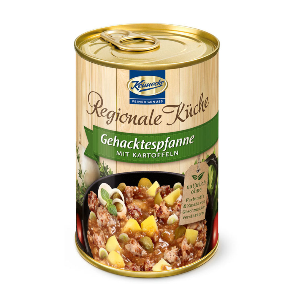 Keunecke Gehacktespfanne mit Kartoffeln 400g