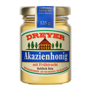 Dreyer Akazienhonig mit Frühtracht 125g