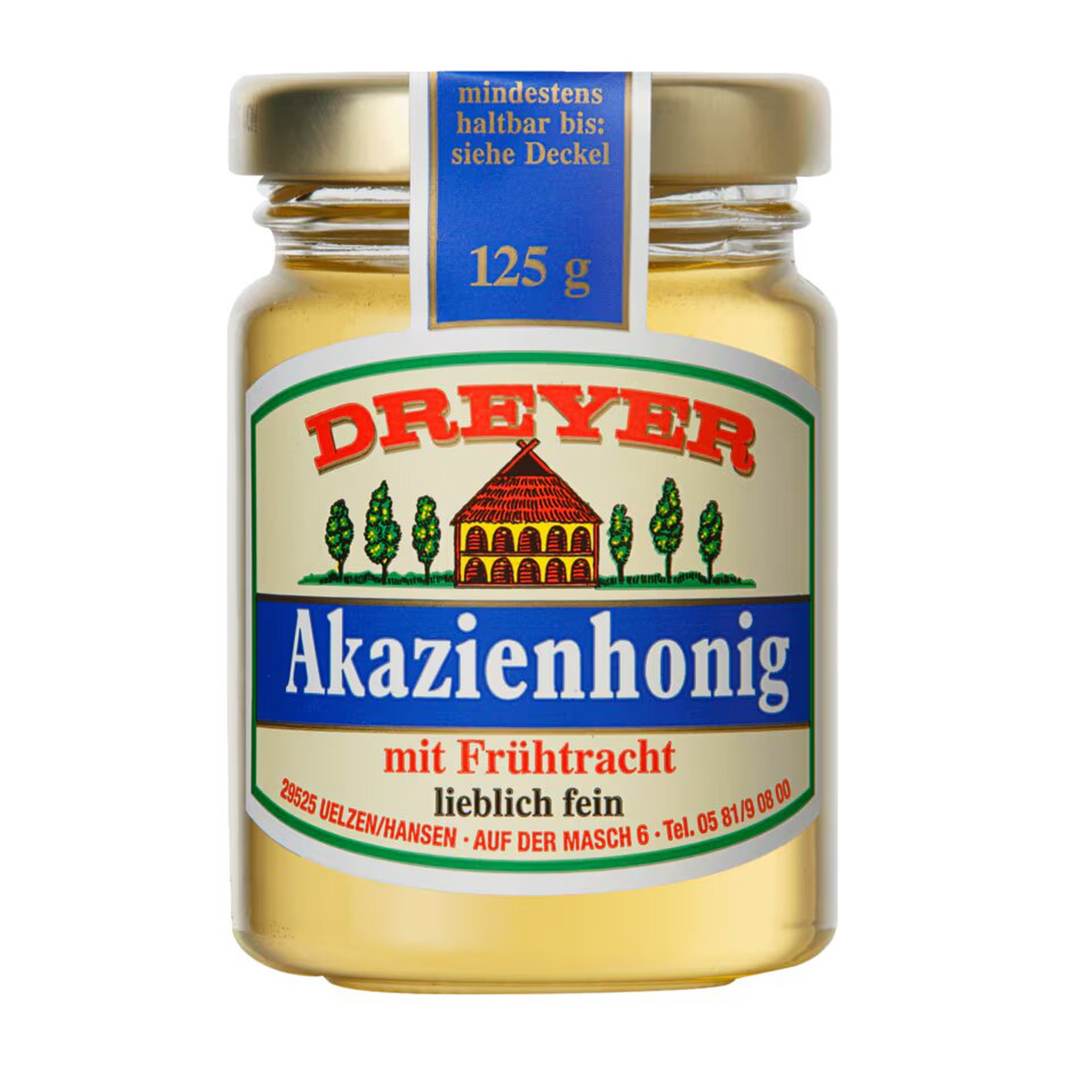Dreyer Akazienhonig mit Frühtracht 125g