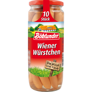 Böklunder Wiener Würstchen im Saitling 10ST 1030g