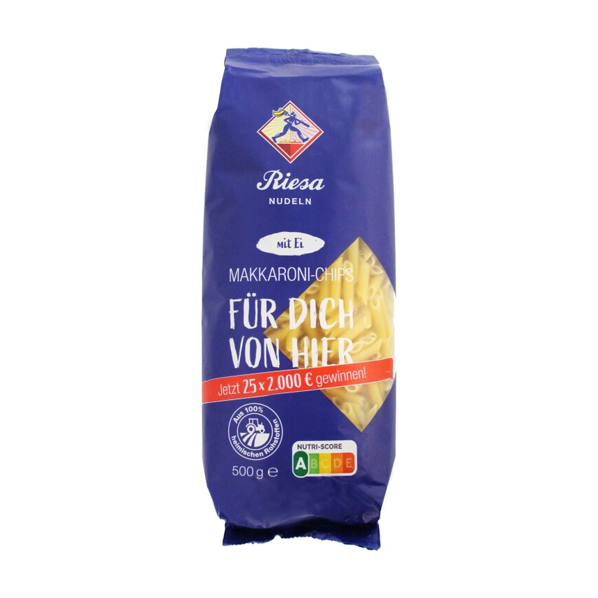 Riesa Eiernudeln Makkaroni-Chips 500g
