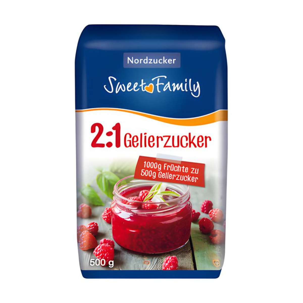 Sweet Family Nordzucker Gelierzucker 2:1 500g