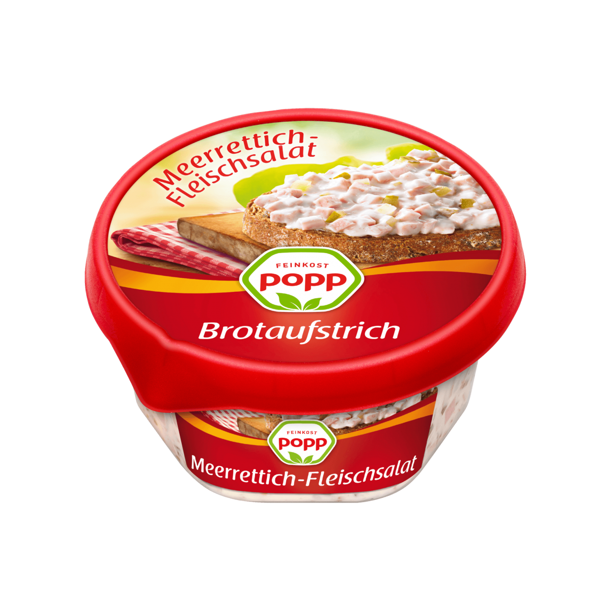 Popp Brot Fleischsalat mit Meerrettich 150g