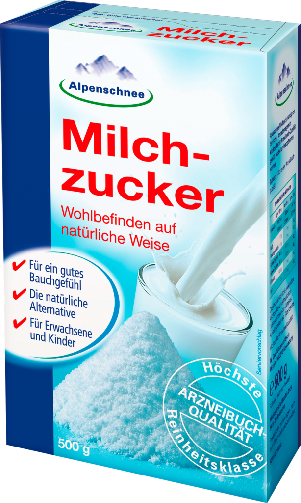 Alpenschnee Milchzucker 500g