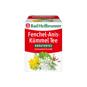 Bad Heilbrunner Fenchel Anis-Kümmeltee 8ST 16g