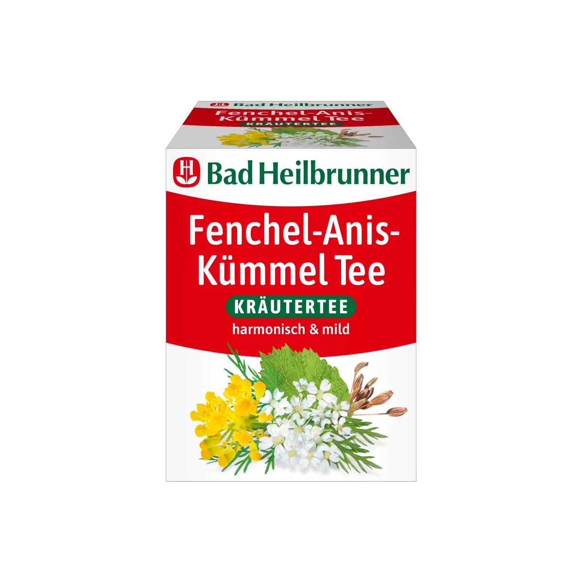 Bad Heilbrunner Fenchel Anis-Kümmeltee 8ST 16g