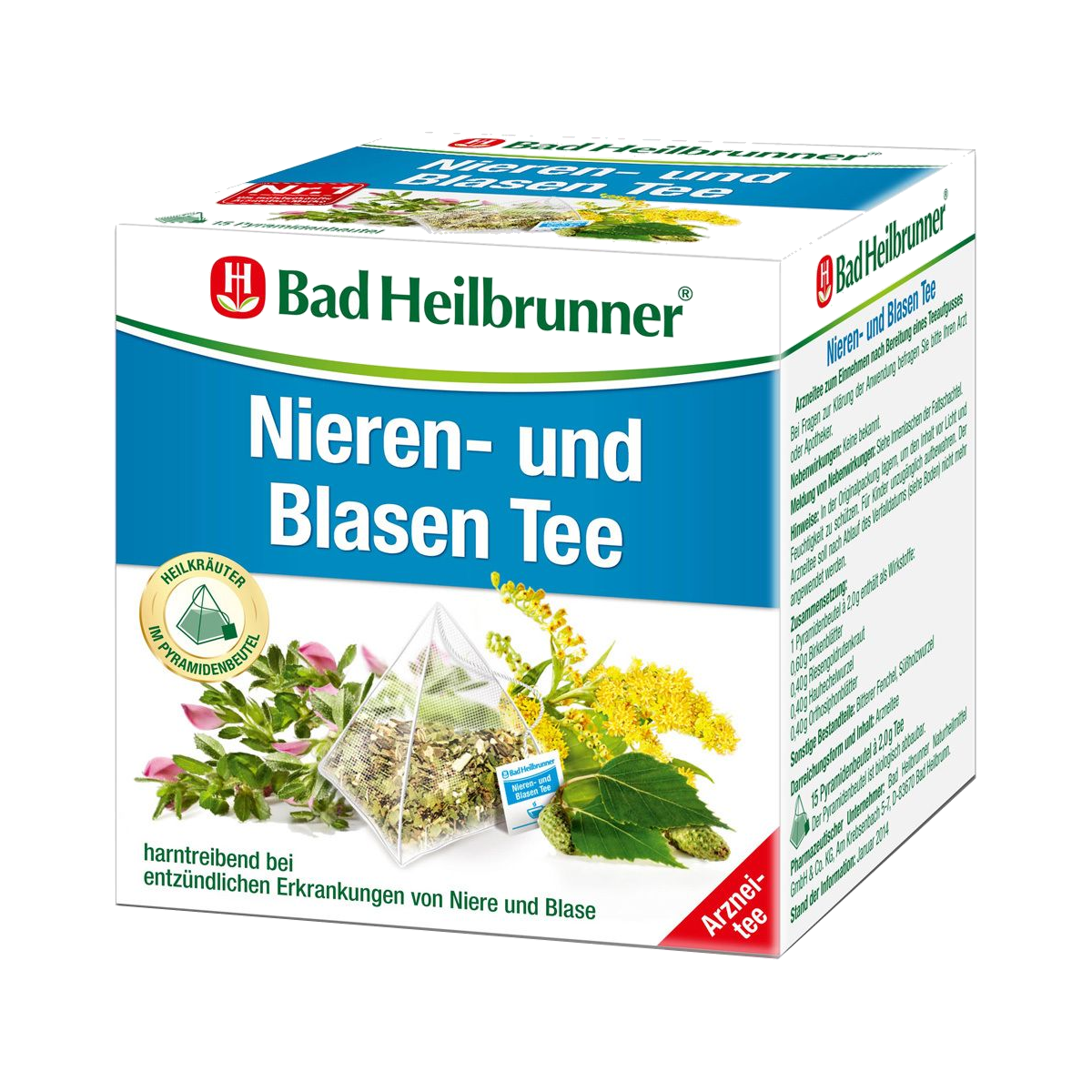 Bad Heilbrunner Harn Tee 8x2g