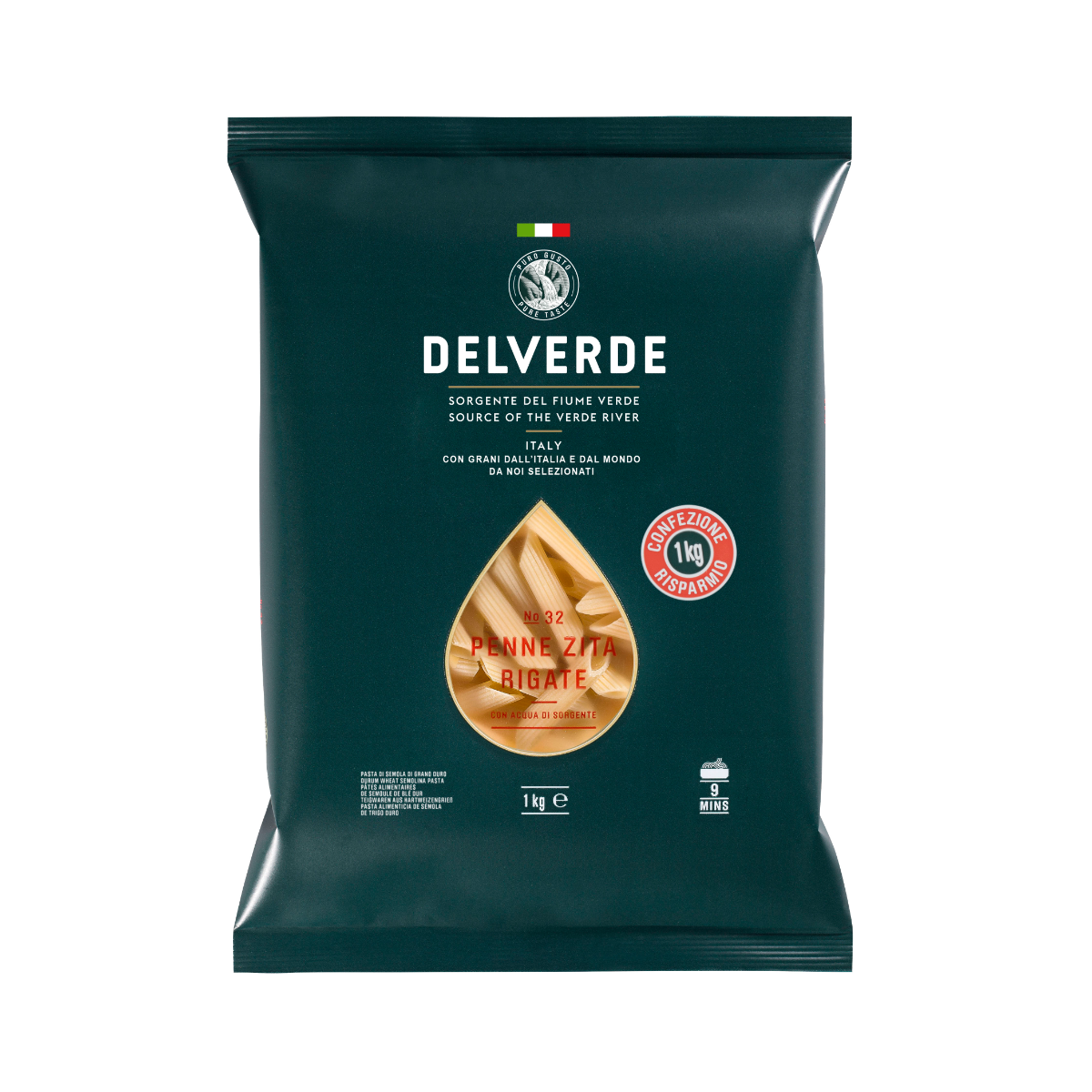 Delverde Classica Penne Rigate 1kg