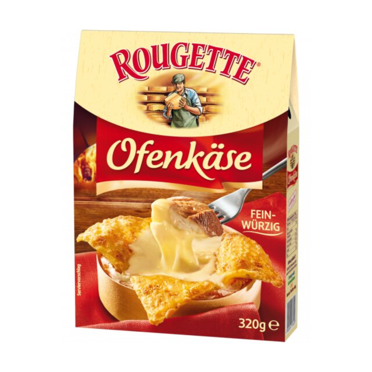 Rougette Ofenkäse fein würzig 58% Rahmstufe 320g
