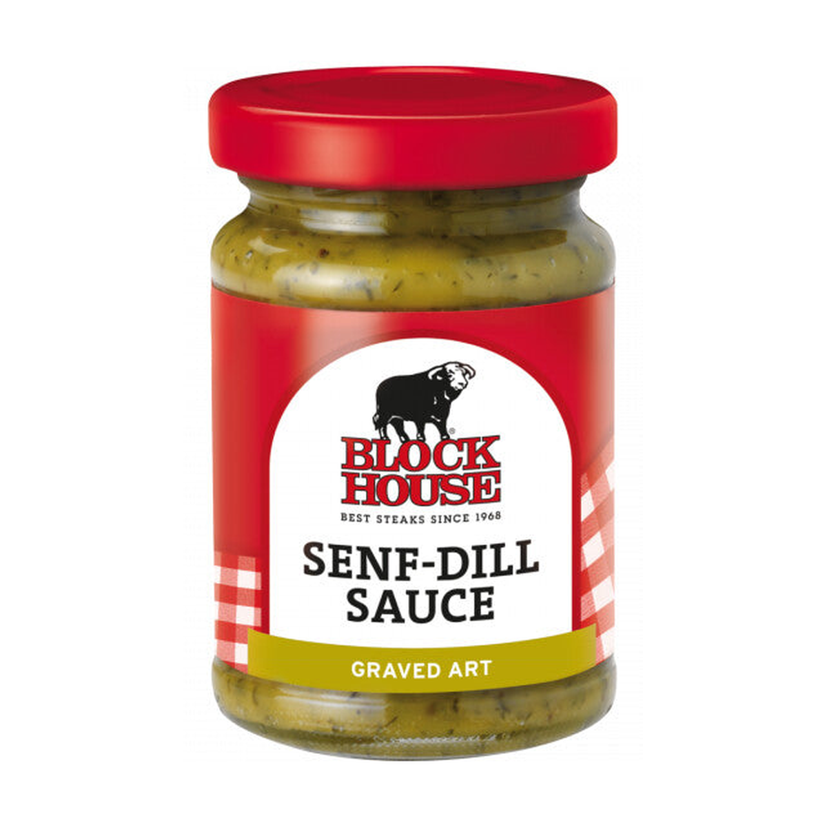Block House Senf-Dill-Sauce Graved Art 80ml