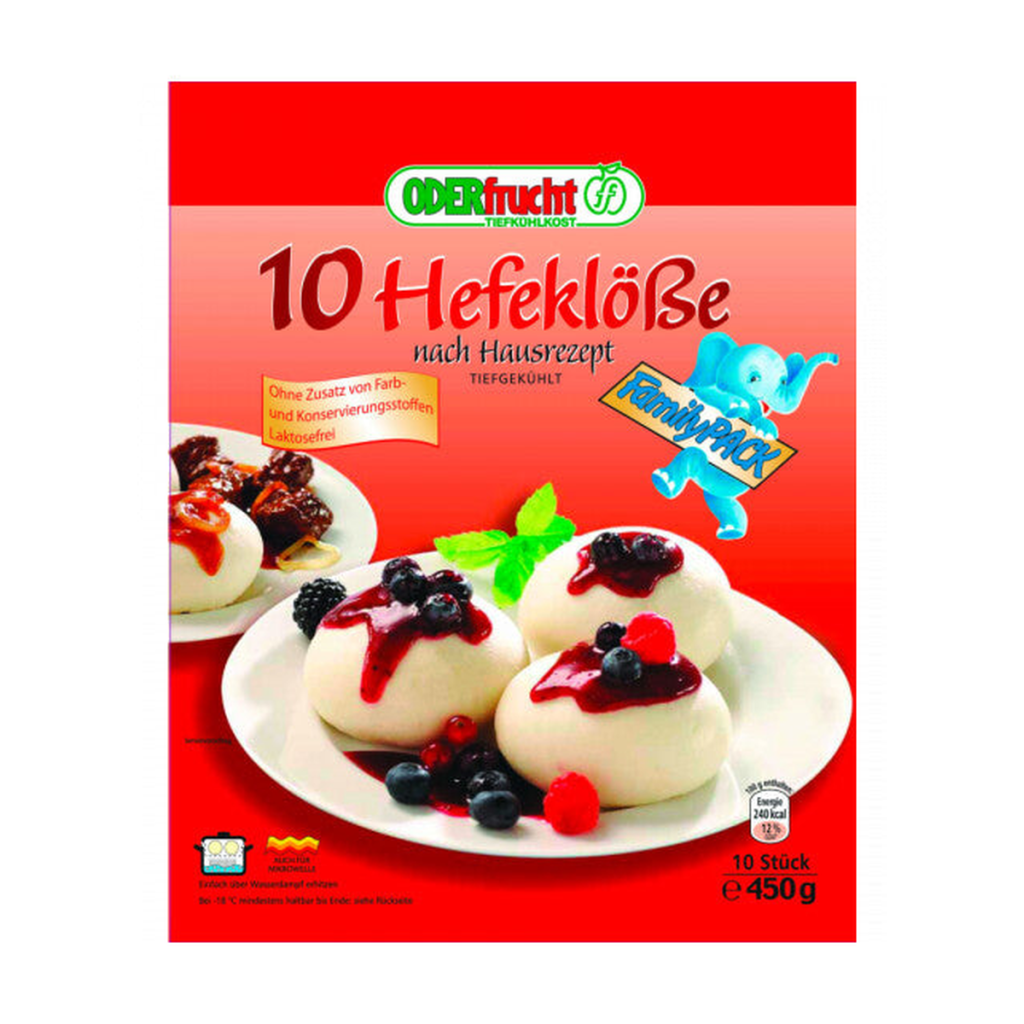 ODERfrucht Hefeklöße FamilyPack 10ST 450g