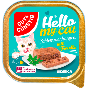 GUT&GÜNSTIG Schlemmerhappen mit Forelle 100g