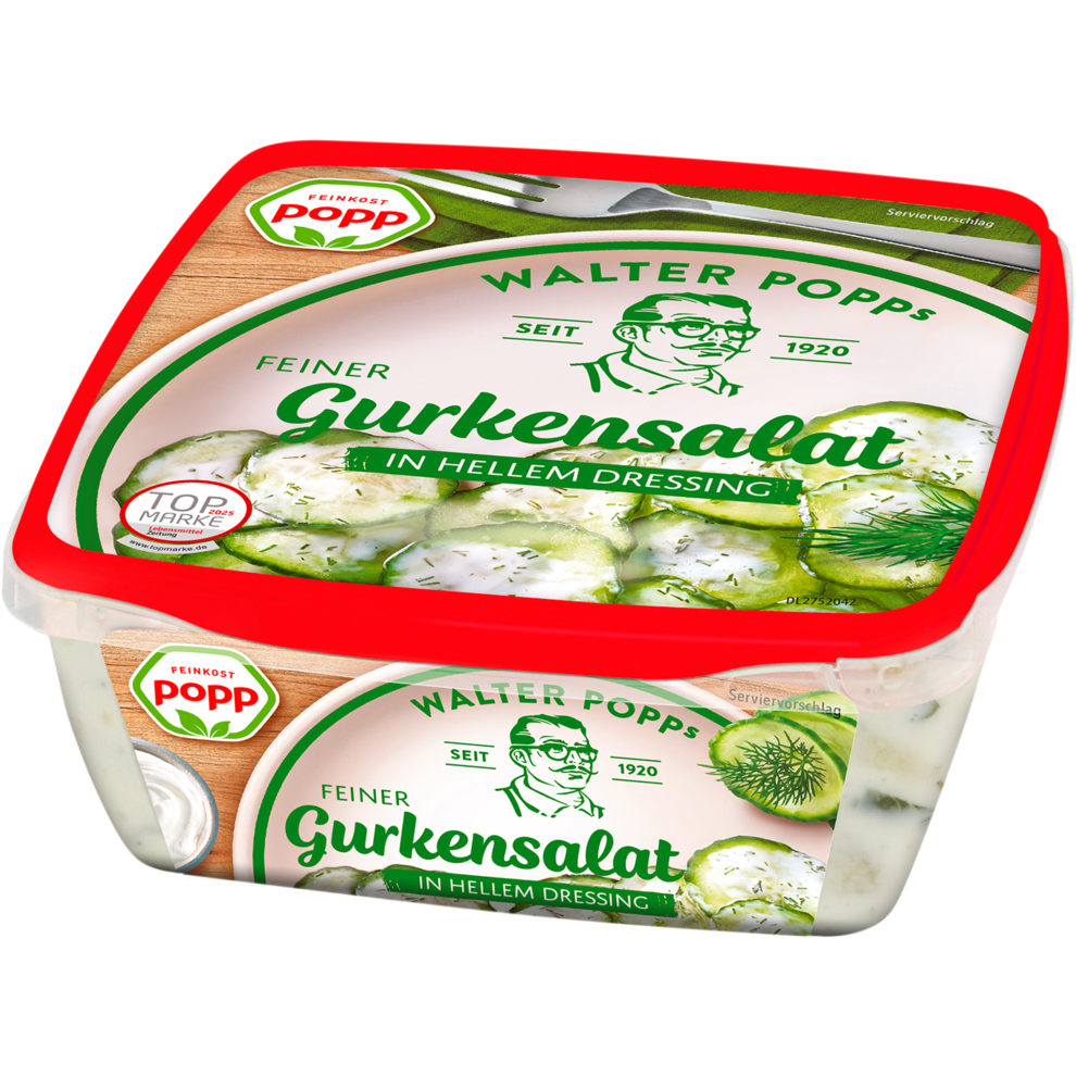 Popp Gurkensalat 400g