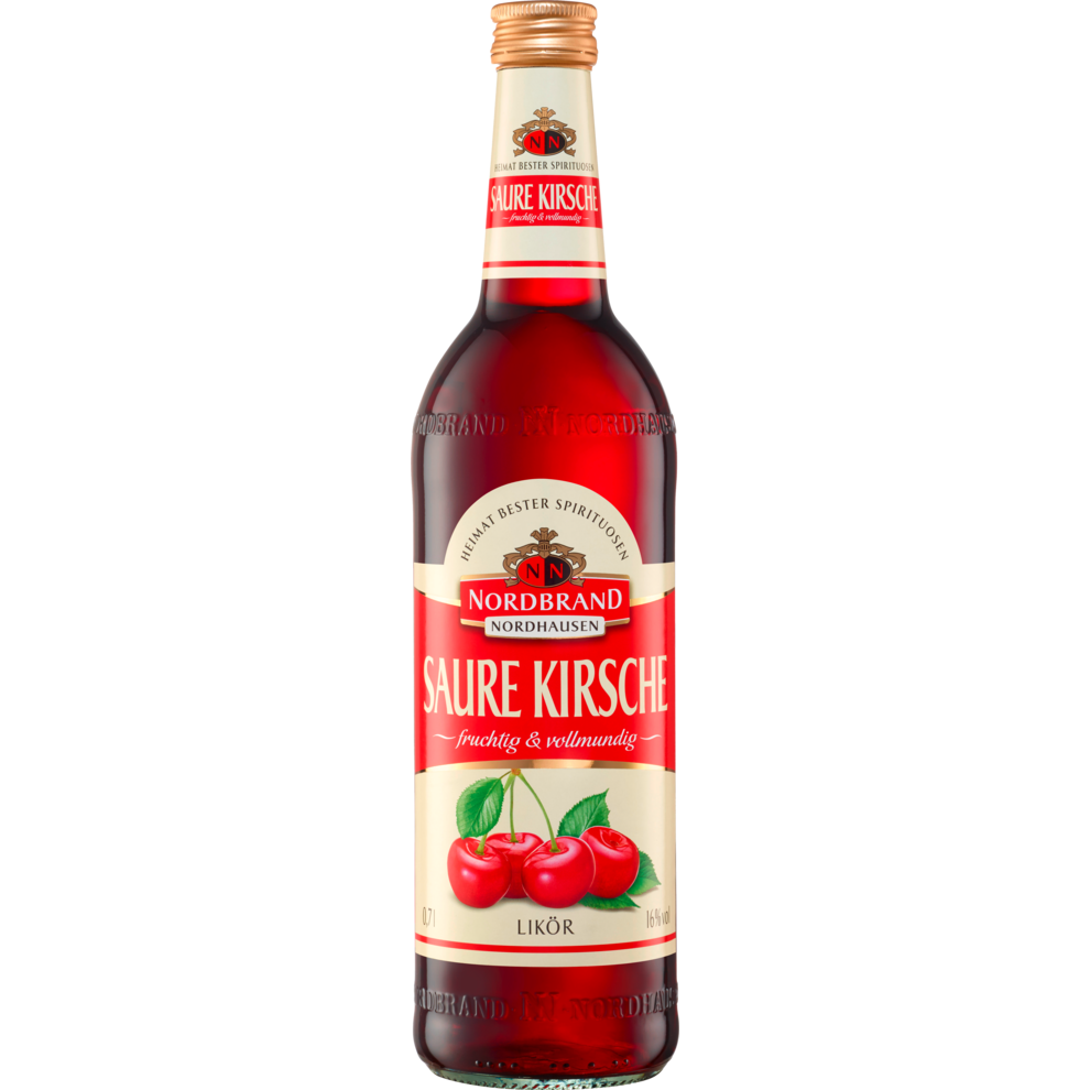 Nordbrand Nordhausen Saure Kirsche 16% 0,7l