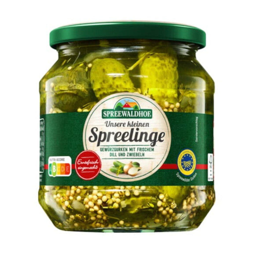 Spreewaldhof Spreelinge Klein&Fein (Spreewälder Gurken) 530g