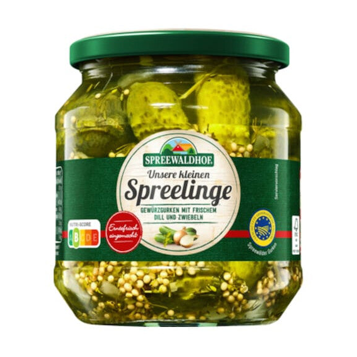 Spreewaldhof Spreelinge Klein&Fein (Spreewälder Gurken) 530g