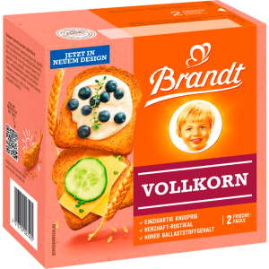 Brandt Vollkorn Zwieback 225g