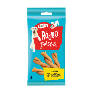 Frolic Rodeo Twistos mit Geflügel 6ST 105g
