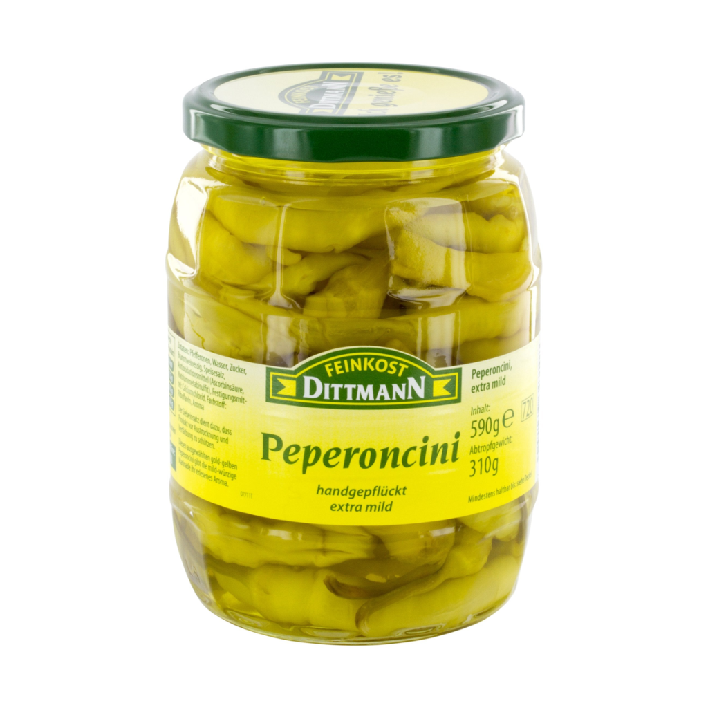 Feinkost Dittmann Peperoncini extra mild 590g