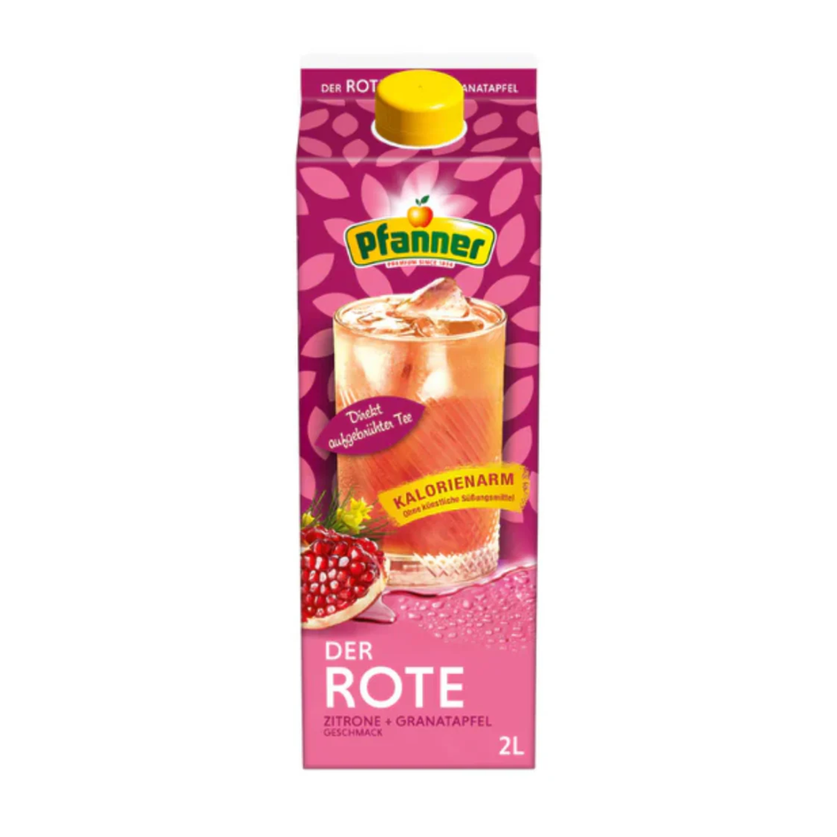 Pfanner Roter Tee Zitrone Granatapfel 2l