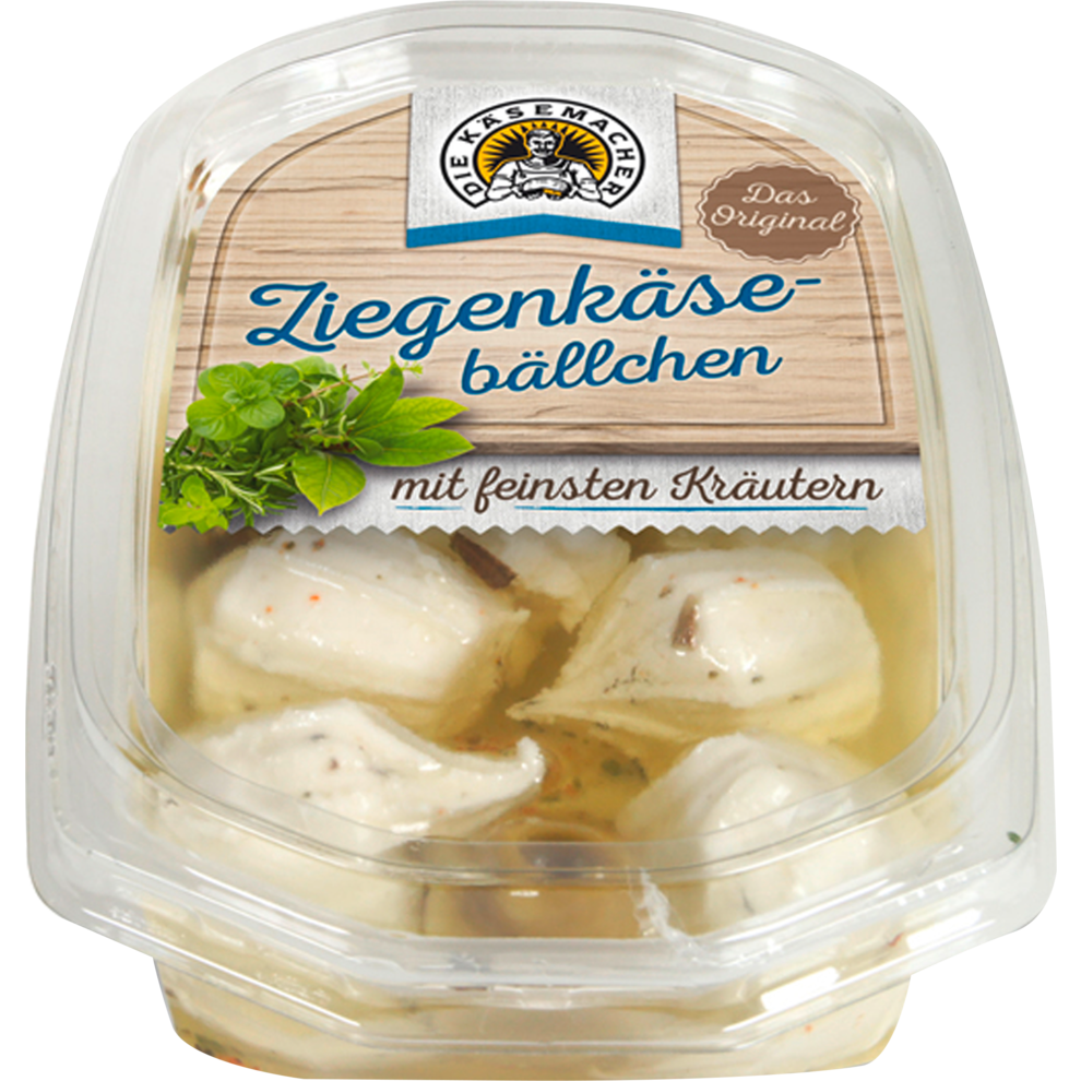 Die Käsemacher Ziegenkäsebällchen 45% Vollfettstufe 180g