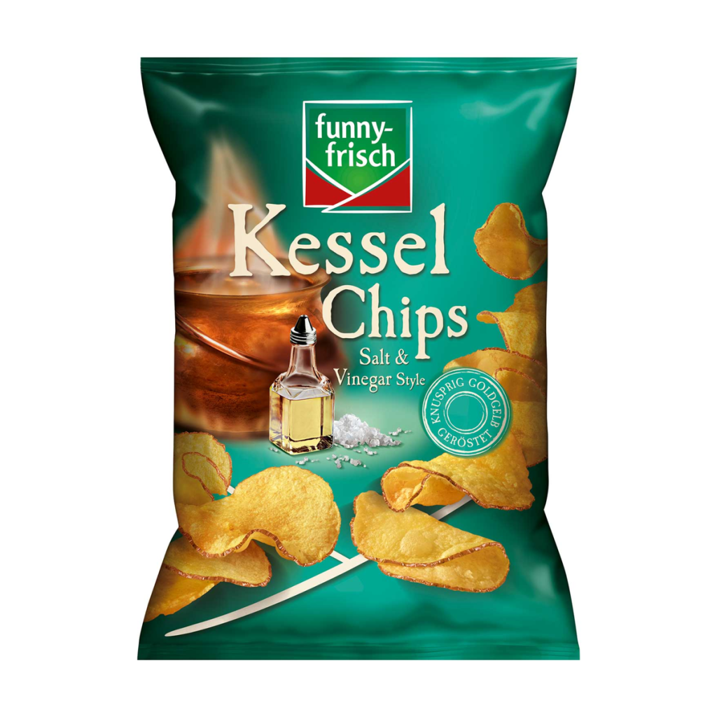 funny-frisch Kessel Chips Salt&Vinegar 120g