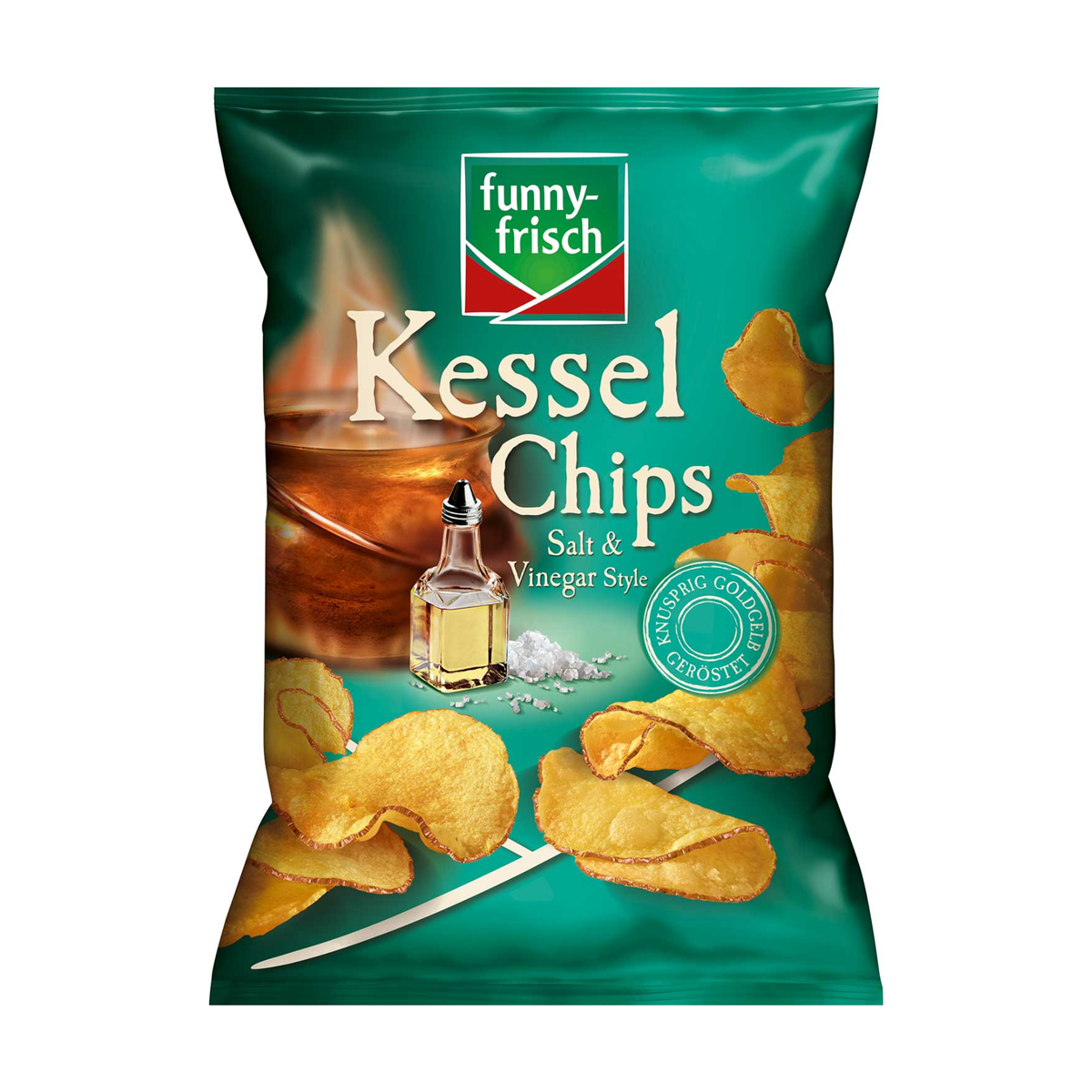 funny-frisch Kessel Chips Salt&Vinegar 120g