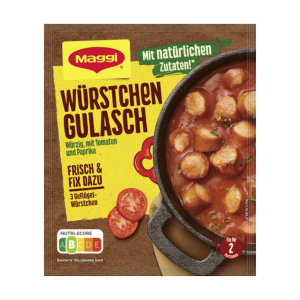 Maggi Fix Fleisch Würstchengulasch 30g