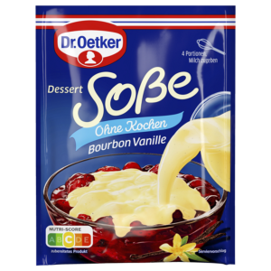 Dr.Oetker Bourbonvanille-Soße ohne Kochen für 250ml 39g
