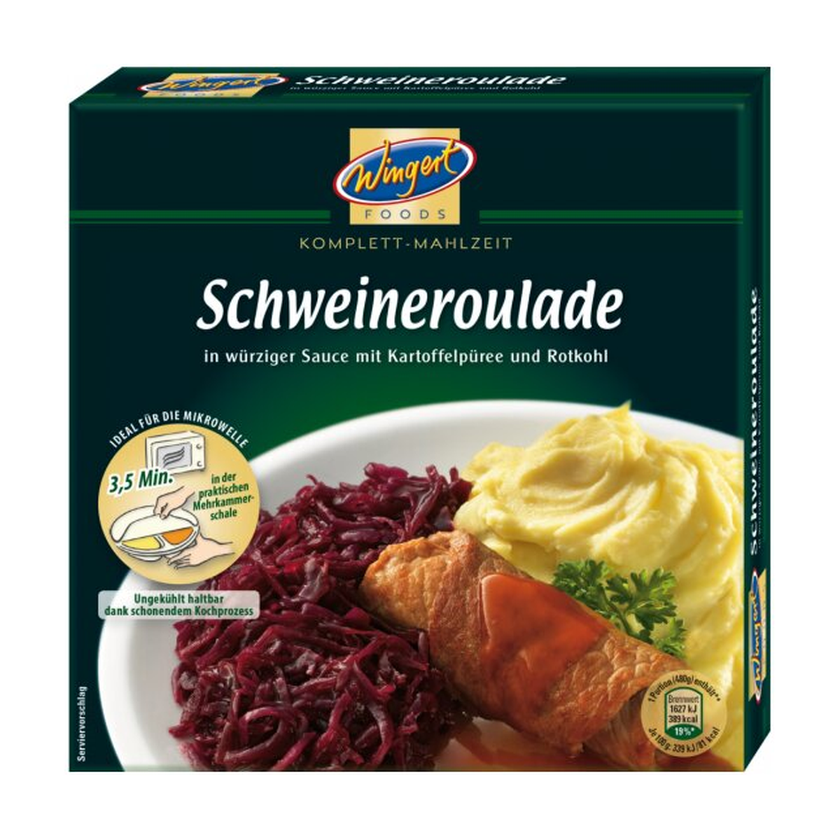 Wingert Foods Schweineroulade 480g