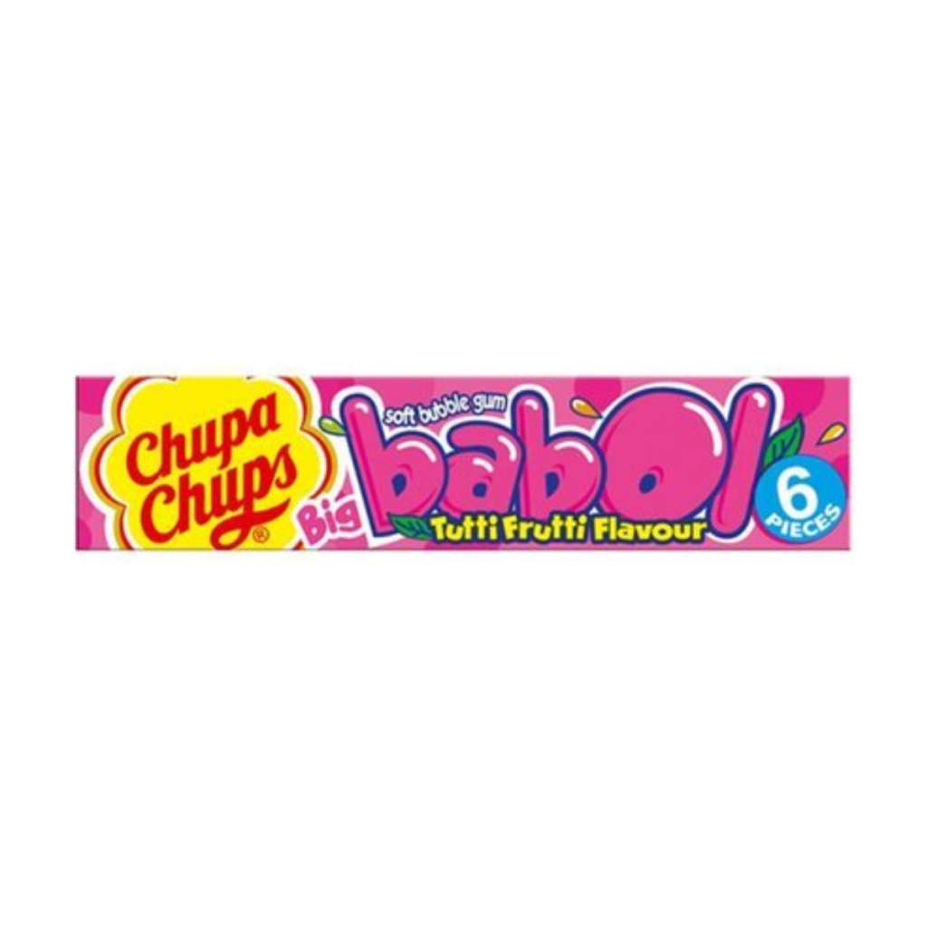 Chupa Chups Big Babol Tutti-Frutti 3x27,6g