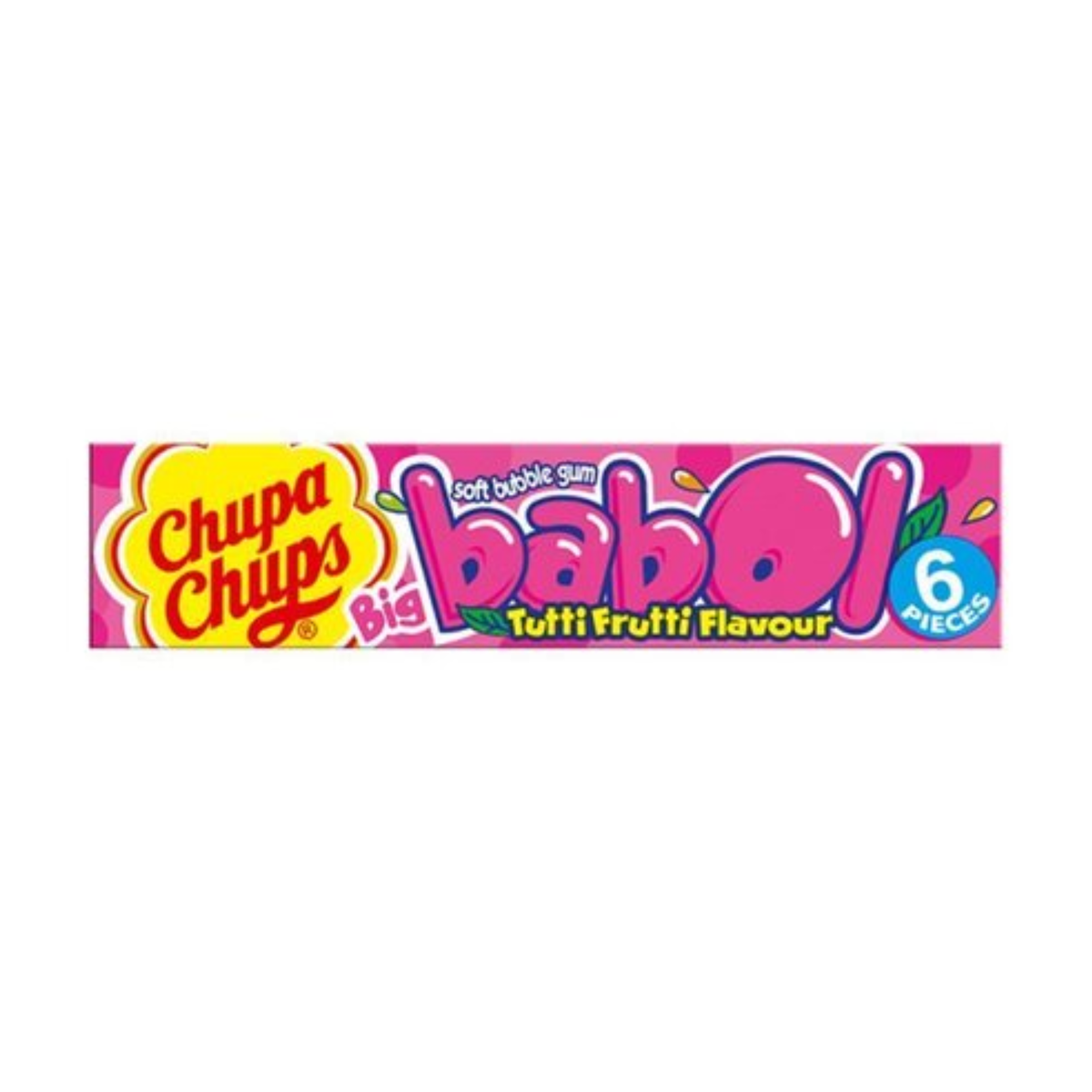 Chupa Chups Big Babol Tutti-Frutti 3x27,6g