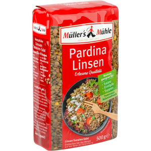 Müllers Mühle Pardina Linsen 500g