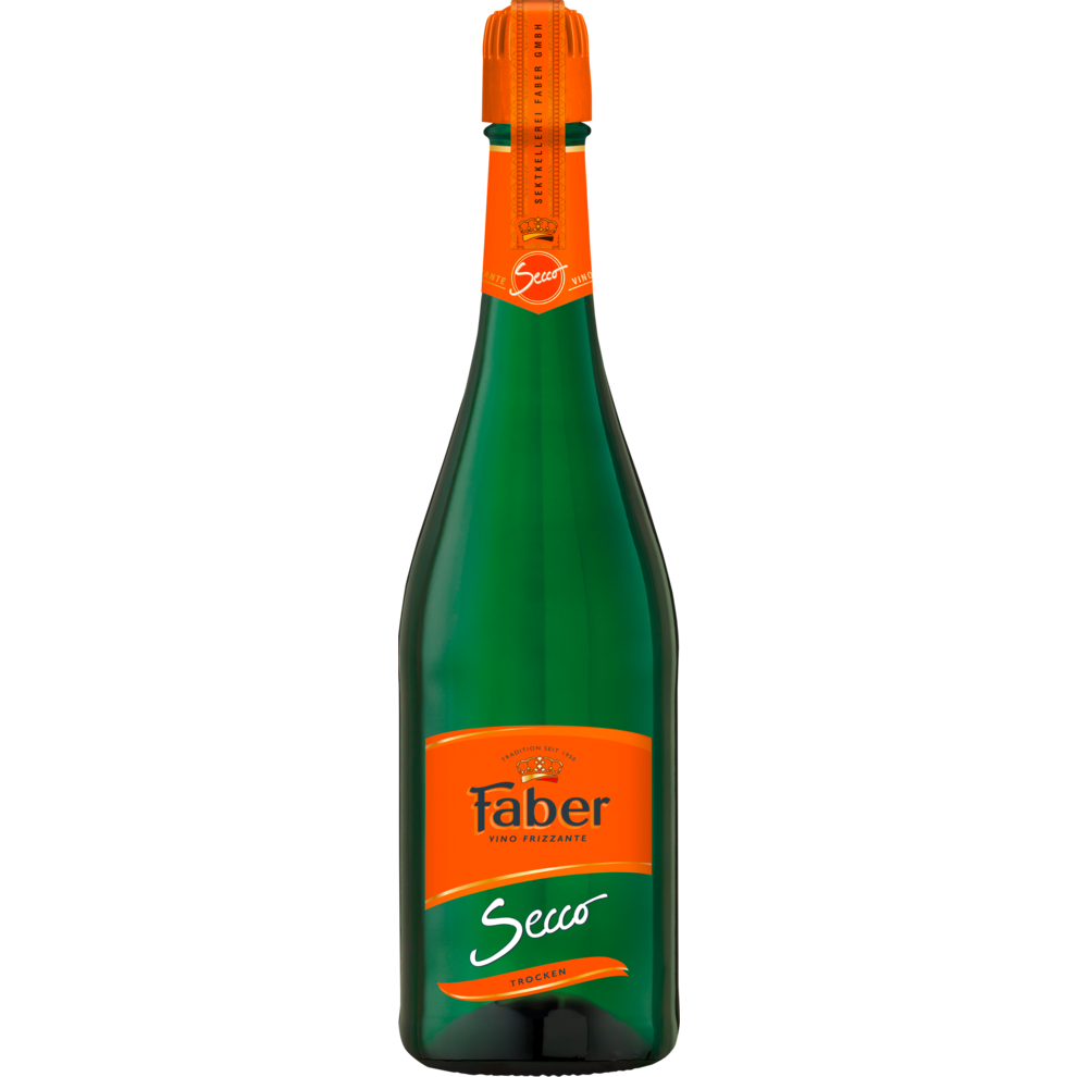 Faber Secco Vino Frizzante Perlwein trocken 0,75l