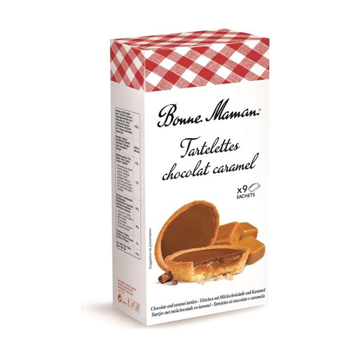 Bonne Maman Tartelettes chocolat lait caramel 135g