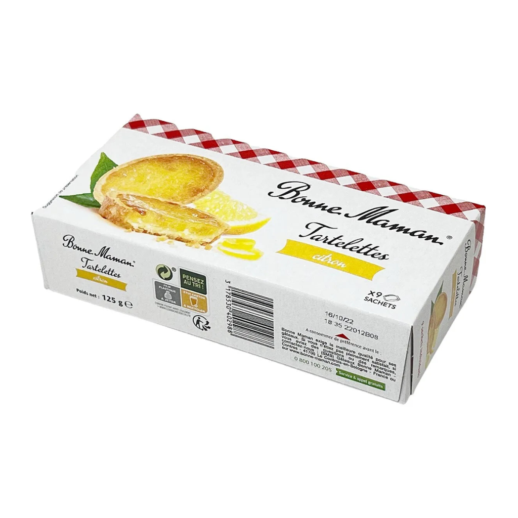Bonne Maman Tartelettes Zitrone 125g