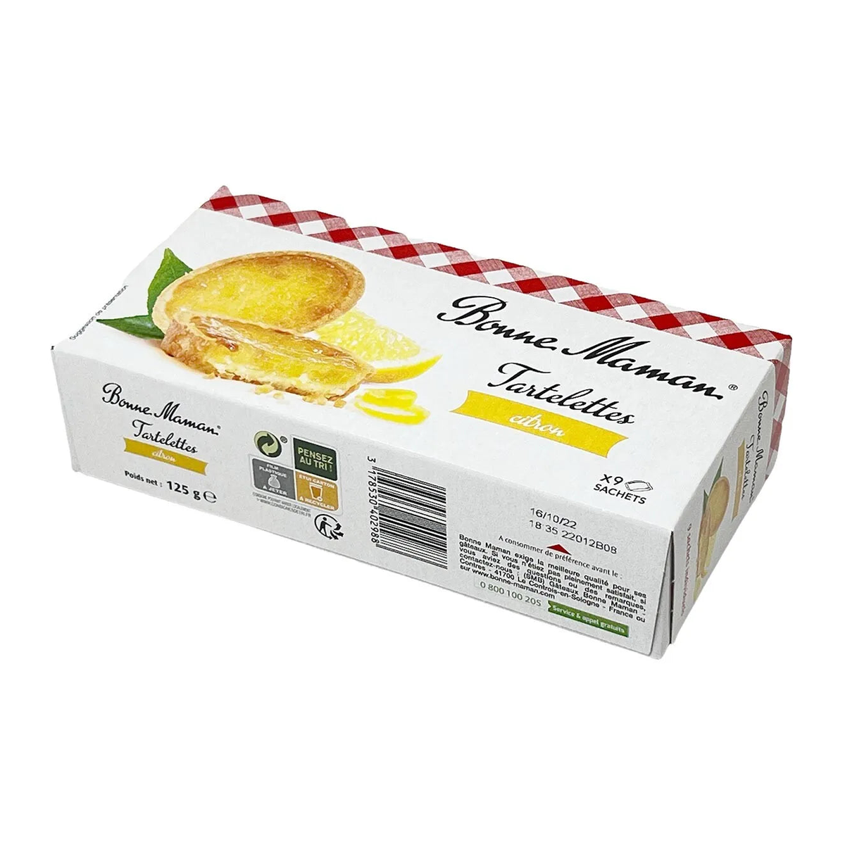 Bonne Maman Tartelettes Zitrone 125g
