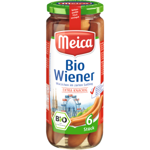 Bio Meica Wiener-Würstchen 6ST 540g