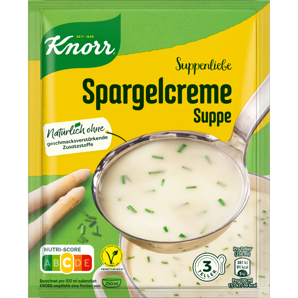 Knorr Suppenliebe Spargel für 0,75l 58g