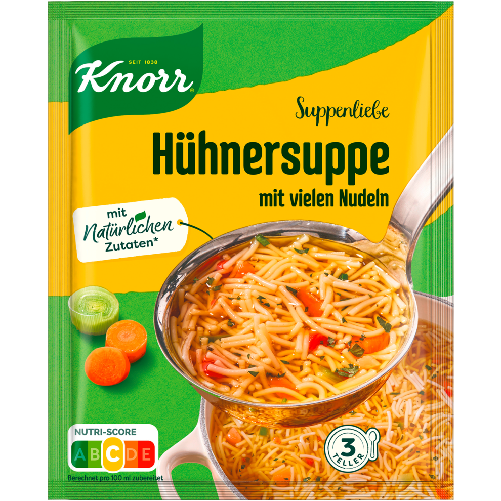 Knorr Suppenliebe Huhn Nudeltopf für 0,75l 69g