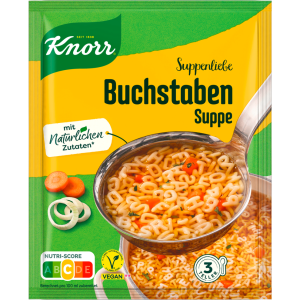 Knorr Suppenliebe Buchstaben für 0,75l 82g